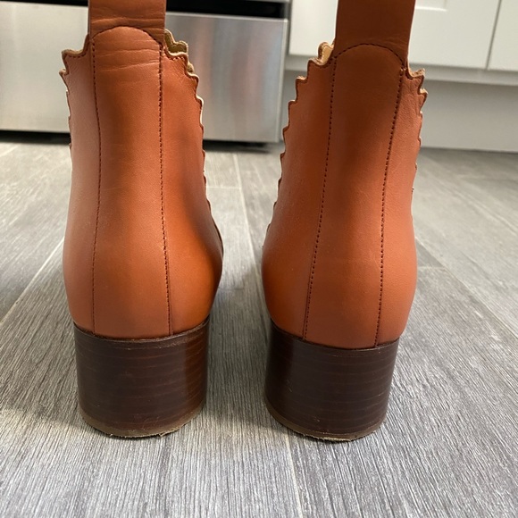 Chloe Camel Leather boots. - Picture 4 of 8